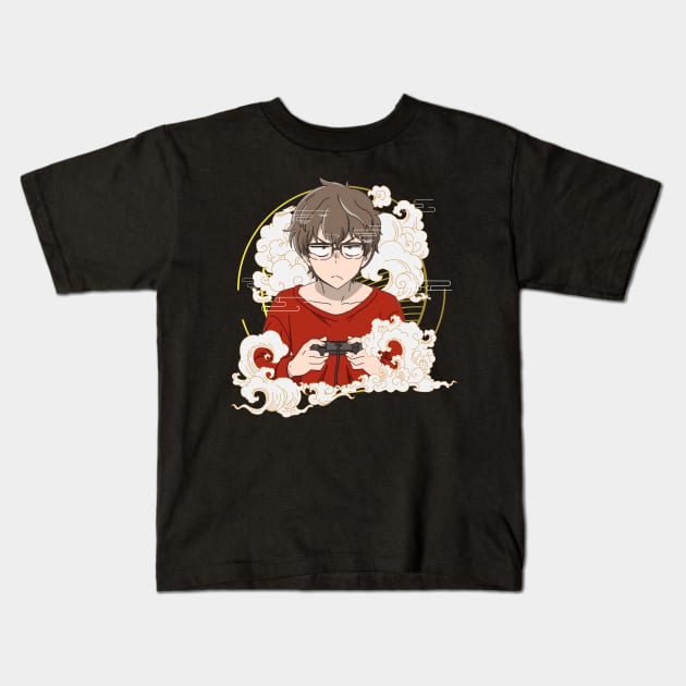 Naoto Hachiouji Don't Toy With Me, Miss Nagatoro Kids T-Shirt by AssoDesign